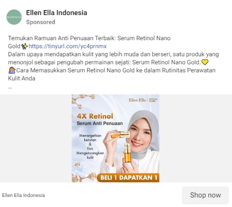 contoh copywriting fb ads produk kecantikan